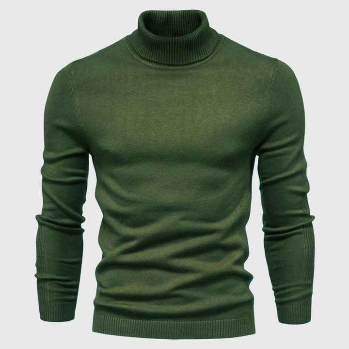 Waschbarer Rollkragenpullover für Herren