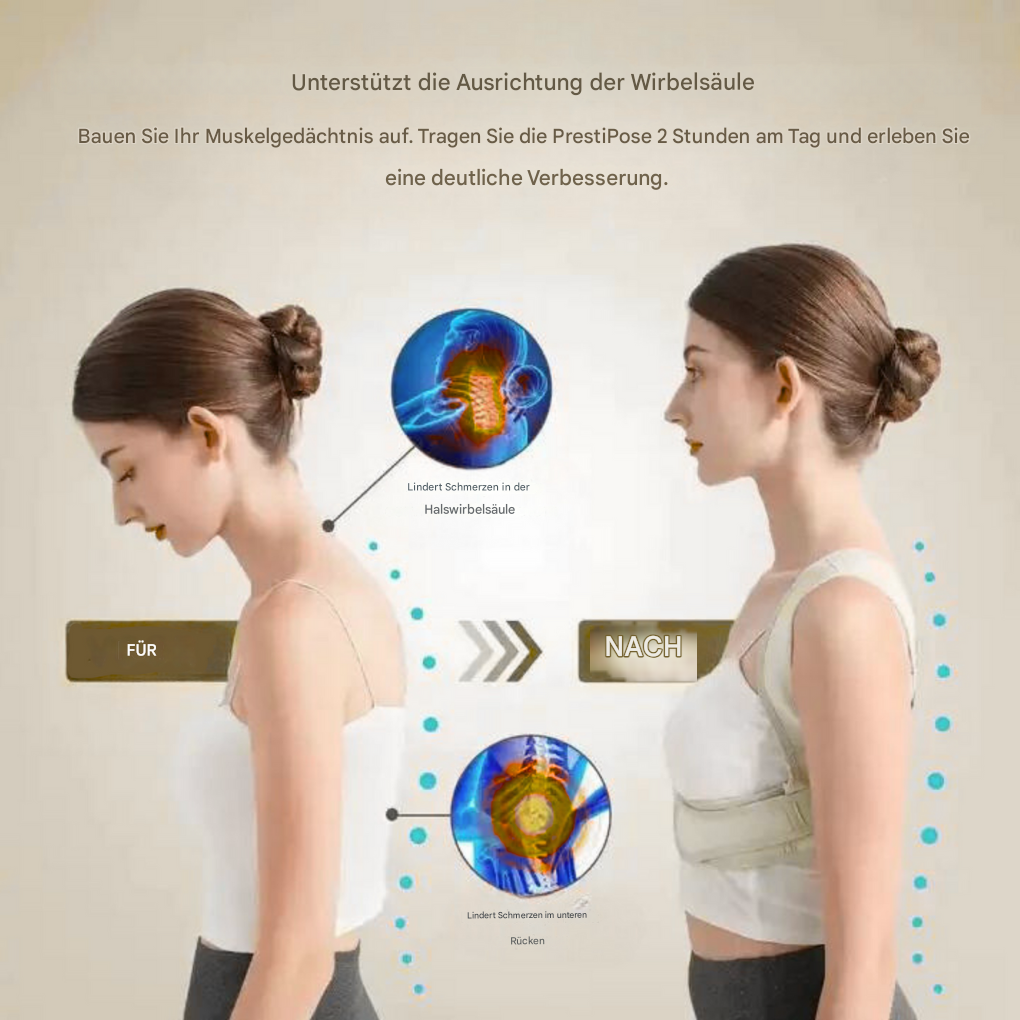 Unsichtbarer Haltungskorrektor