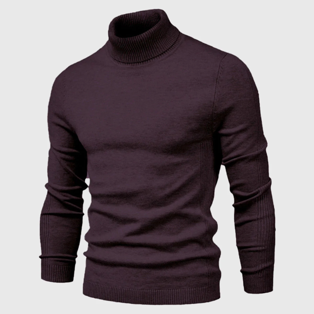 Waschbarer Rollkragenpullover für Herren