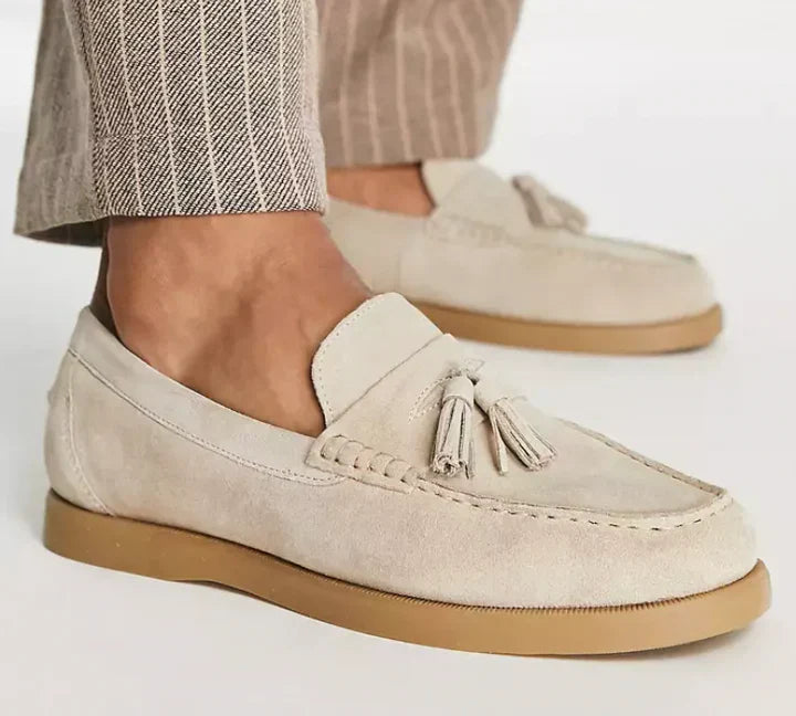 Wildleder-Loafer für Herren