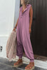 Damen Jumpsuit mit Knopfleiste und Kragen