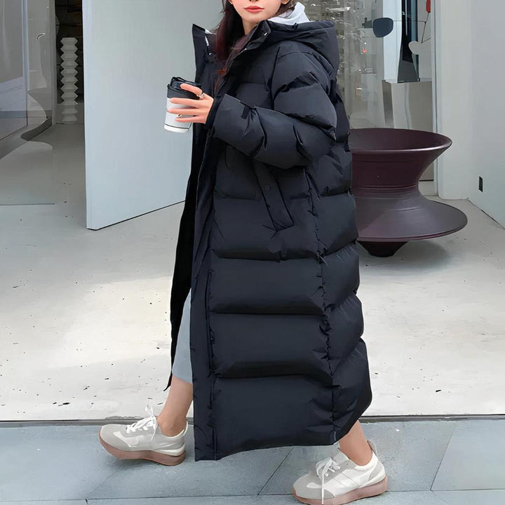 Langer Winterparka für Damen