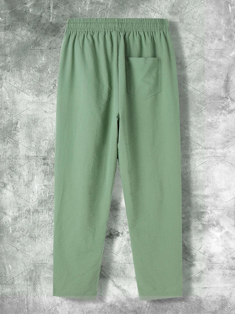 Herren Sommer Set mit Kurzarmhemd und passender Hose