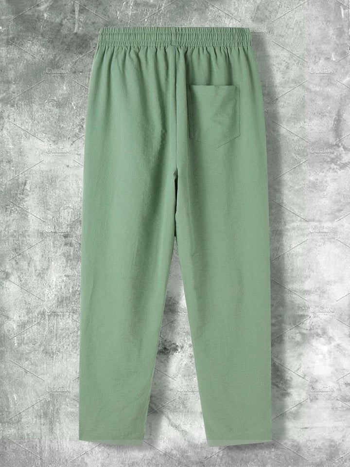 Herren Sommer Set mit Kurzarmhemd und passender Hose