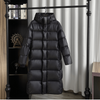 Warme, wasserabweisende Daunen-Winterjacke für Damen