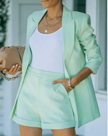 Blazer-Shorts-Set