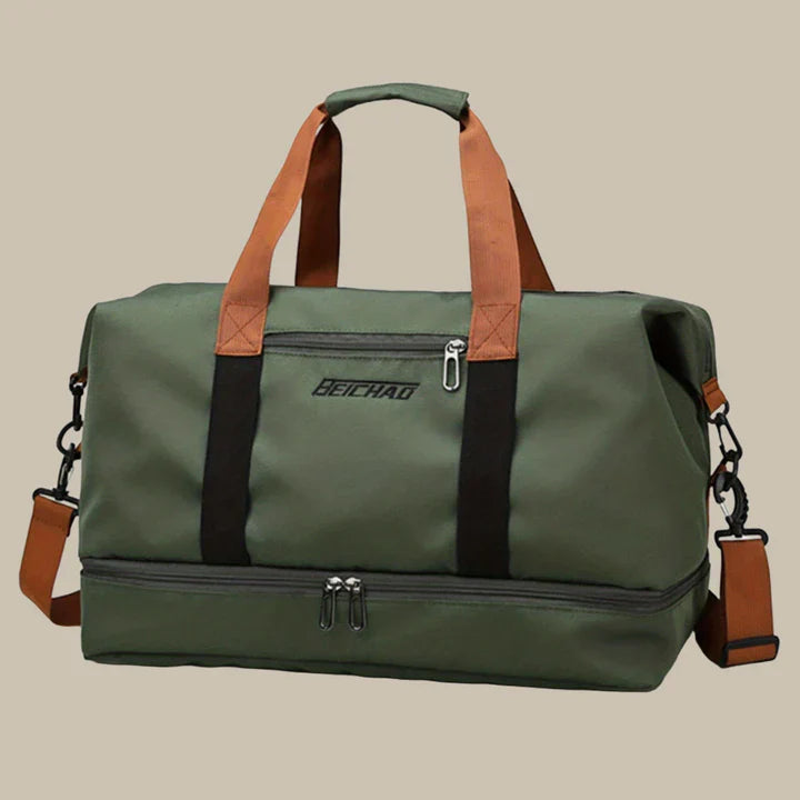 Geräumige und stilvolle Herren-Reisetasche aus Canvas