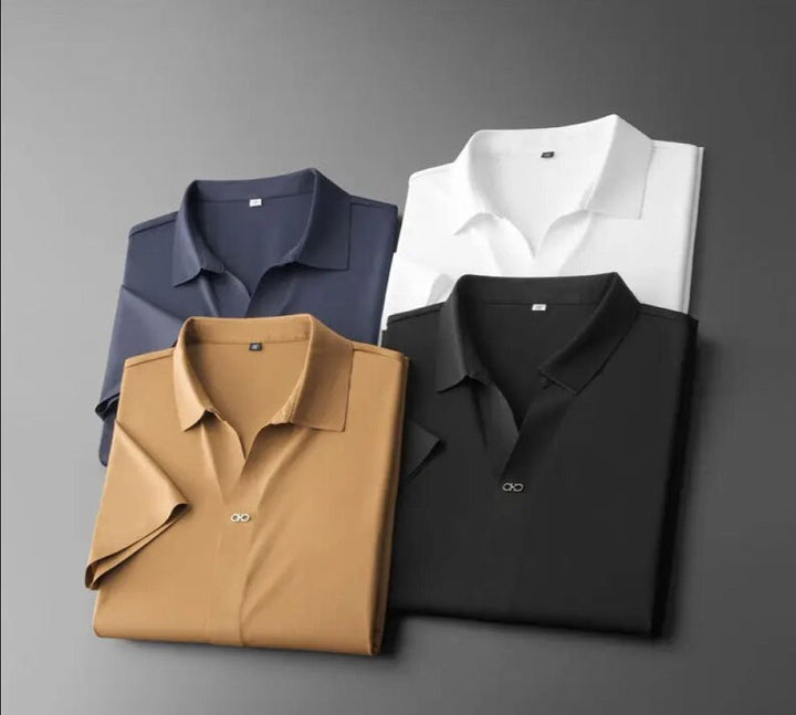 Zweiteiliges Herren-Set mit Polo und Hose für Frühling und Sommer