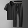 Zweiteiliges Herren-Set mit Polo und Hose für Frühling und Sommer