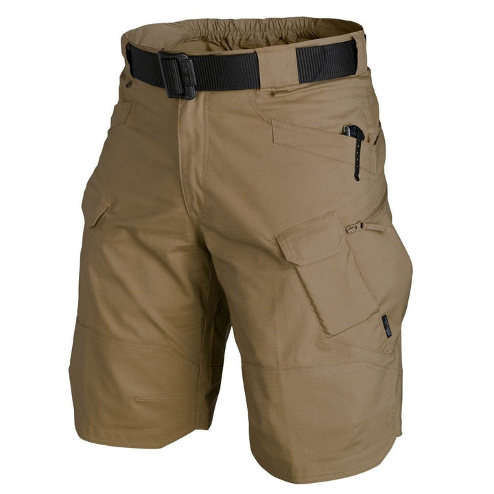 Herren Cargo-Shorts mit elastischem Bund und mehreren Taschen