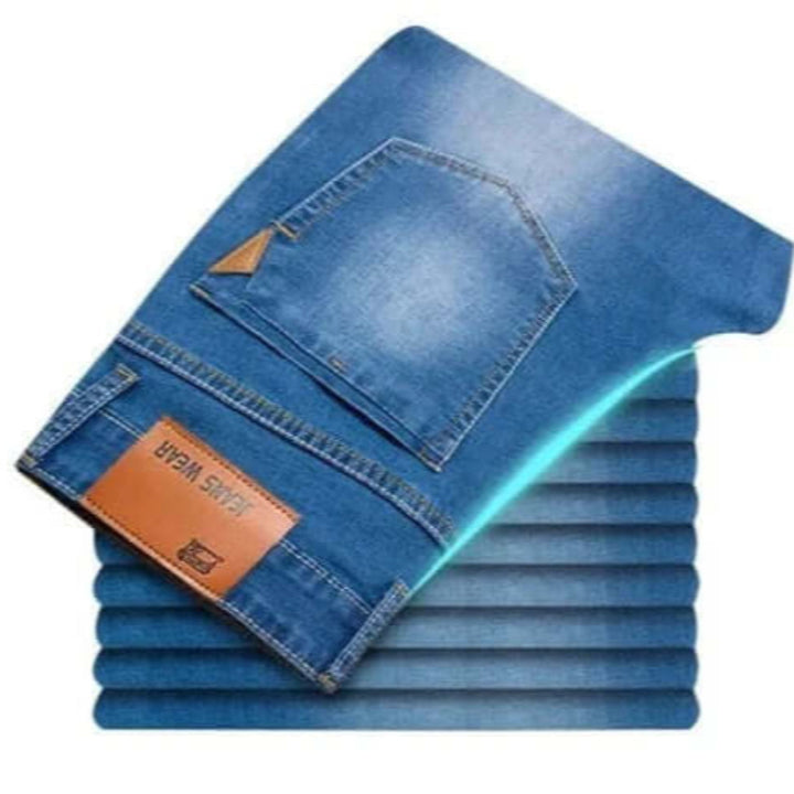 Straight-Leg-Jeans für Herren – strapazierfähiger Denim