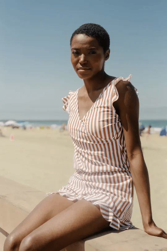 Damen-Badeanzug mit integriertem BH