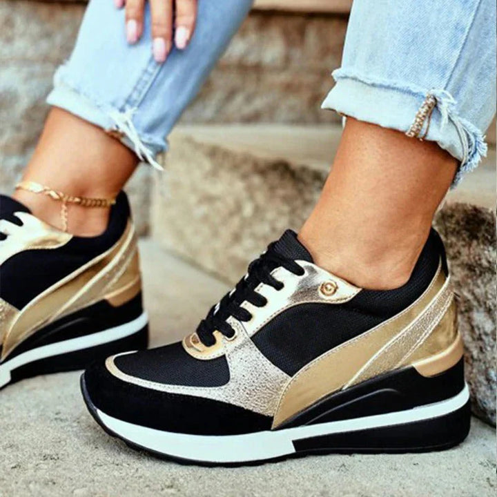 Leichte Strick-Sneakers mit Fußgewölbeunterstützung und Memory-Schaumstoff