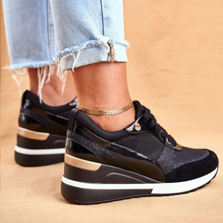Leichte Strick-Sneakers mit Fußgewölbeunterstützung und Memory-Schaumstoff
