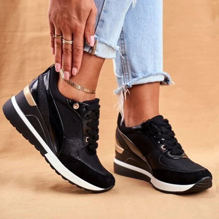 Leichte Strick-Sneakers mit Fußgewölbeunterstützung und Memory-Schaumstoff