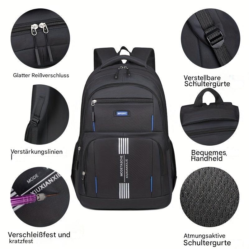Robuster Herren-Lederrucksack