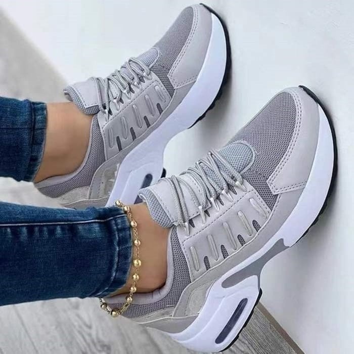 Damen Sommerschuhe mit Schnürverschluss