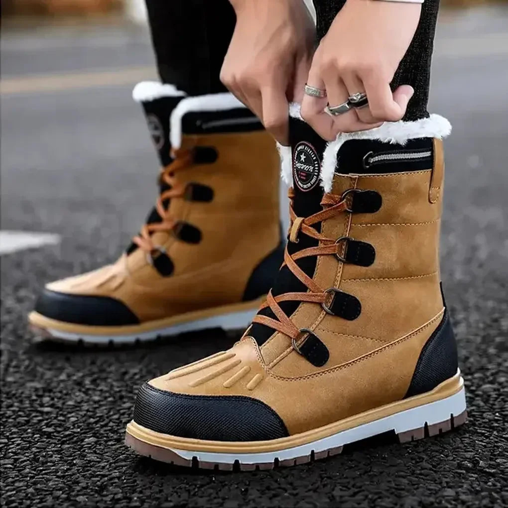 Herren-isolierte wetterfeste Stiefel