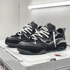 Herren Sneaker mit Schnürverschluss und Colorblock-Design