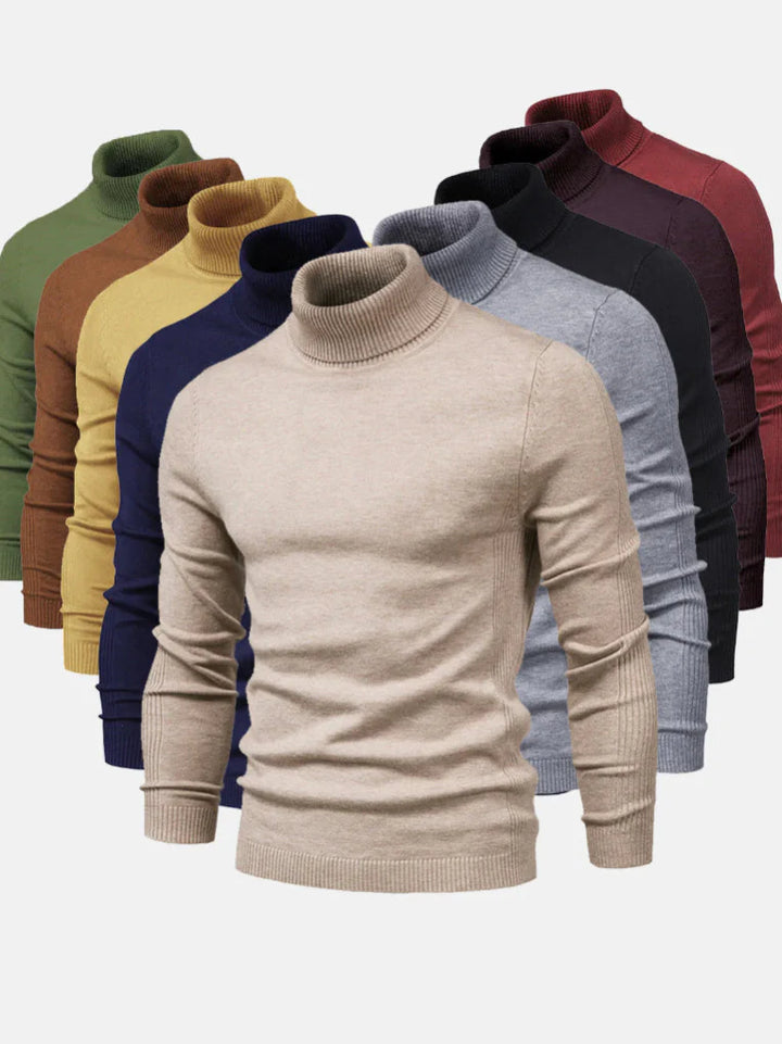 Herren-Rollkragenpullover