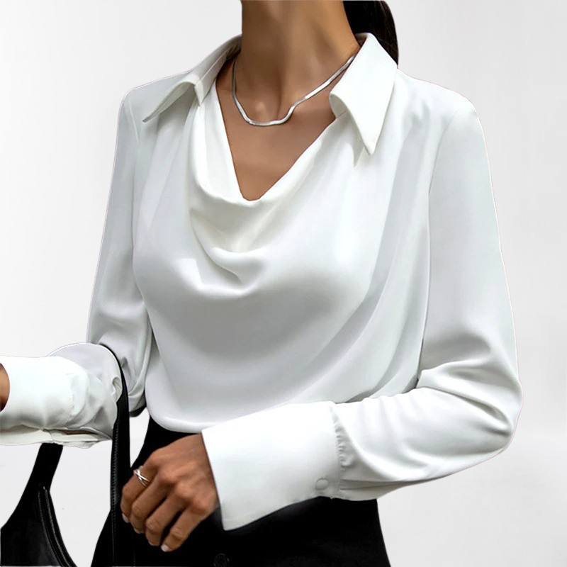 Elegante Seidenbluse für Damen
