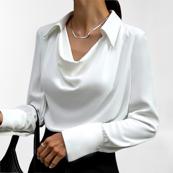 Elegante Seidenbluse für Damen