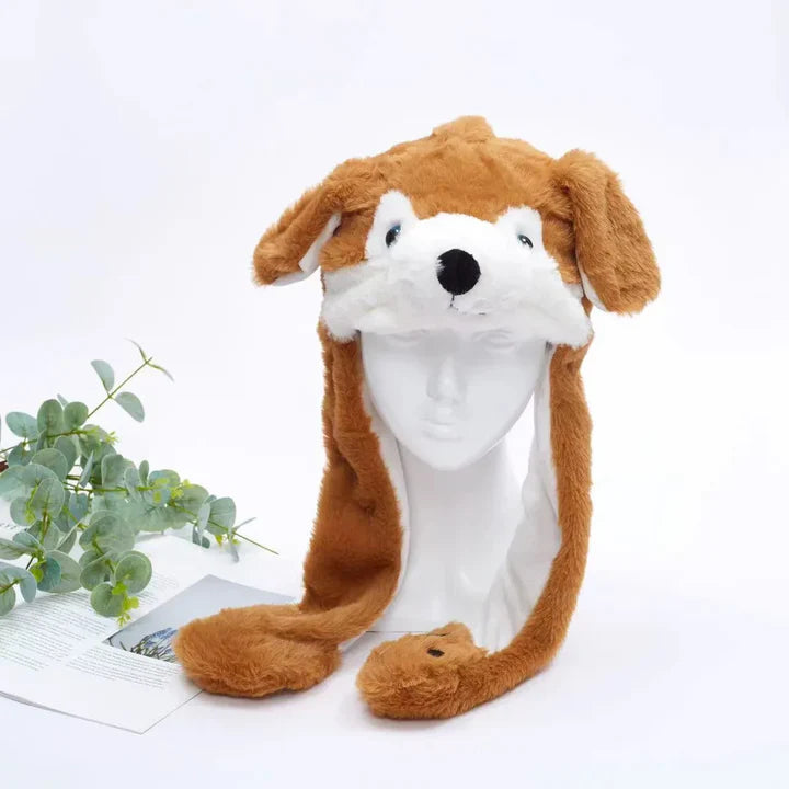 Bounce Bunny – Niedliche Mütze mit beweglichen Ohren für Spaß und Wärme