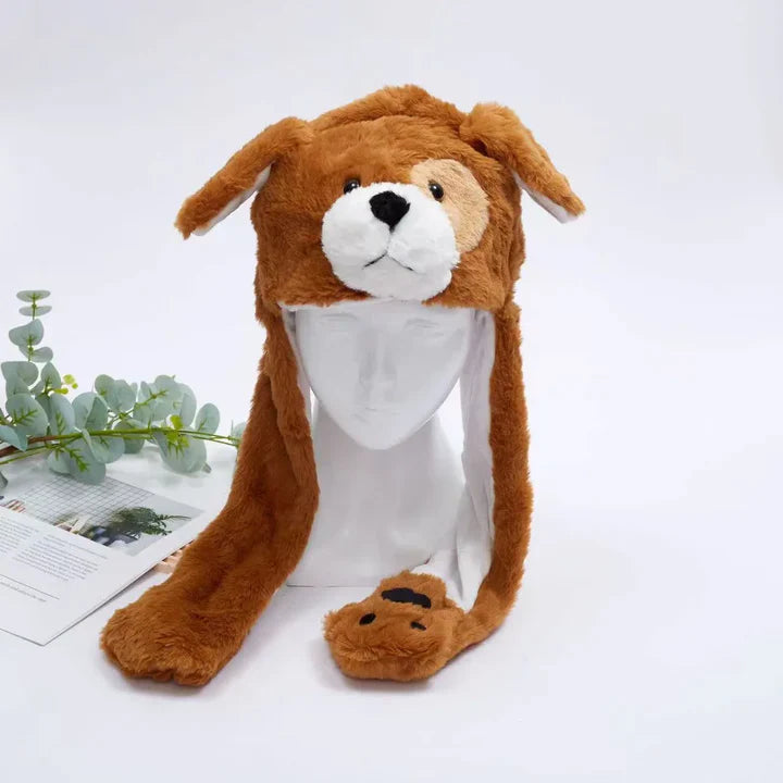 Bounce Bunny – Niedliche Mütze mit beweglichen Ohren für Spaß und Wärme