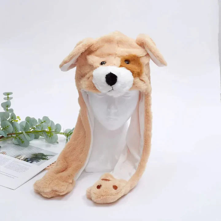 Bounce Bunny – Niedliche Mütze mit beweglichen Ohren für Spaß und Wärme