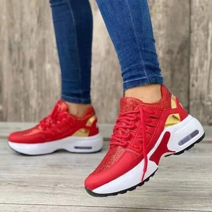 Damen Sommerschuhe mit Schnürverschluss