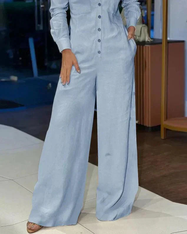 Damen Sommer-Jumpsuit mit Taschen