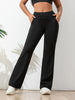 Damen Sommerhose mit hoher Taille und Seitentaschen