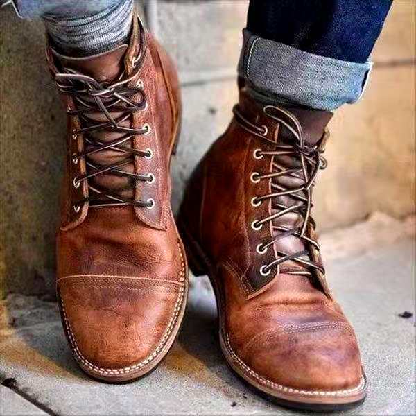 Herrenstiefel – Zeitloser Vintage-Stil und moderner Komfort