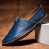 Elegante Slipper aus mattem Echtleder