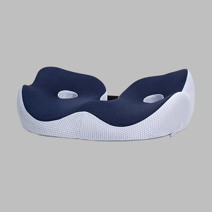 Verstellbares Sitzkissen aus Memory-Schaumstoff zur Entlastung der Sitzknochen