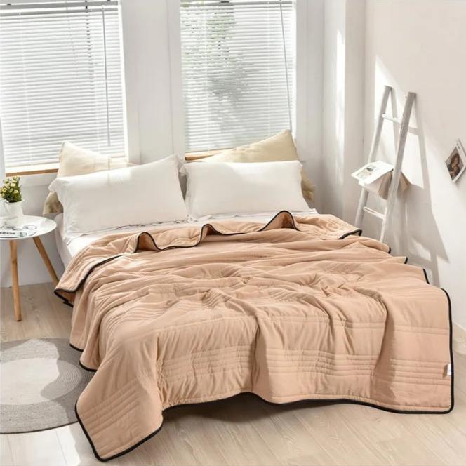 Kühlende Sommerdecke mit sofortigem Frische-Effekt für heiße Nächte