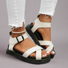 Stylische Plateau-Gladiator-Sandalen für Damen