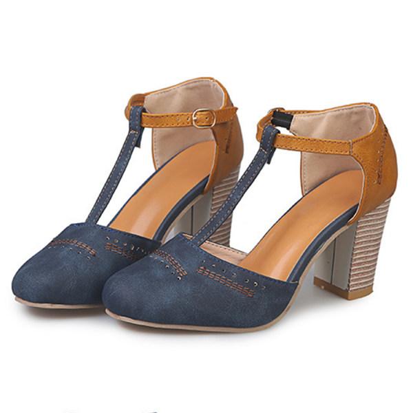Damen Sommerschuhe mit Knöchelriemen