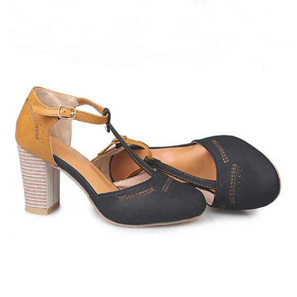 Damen Sommerschuhe mit Knöchelriemen