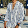 Leinen Button-Down Hemd Für Herren