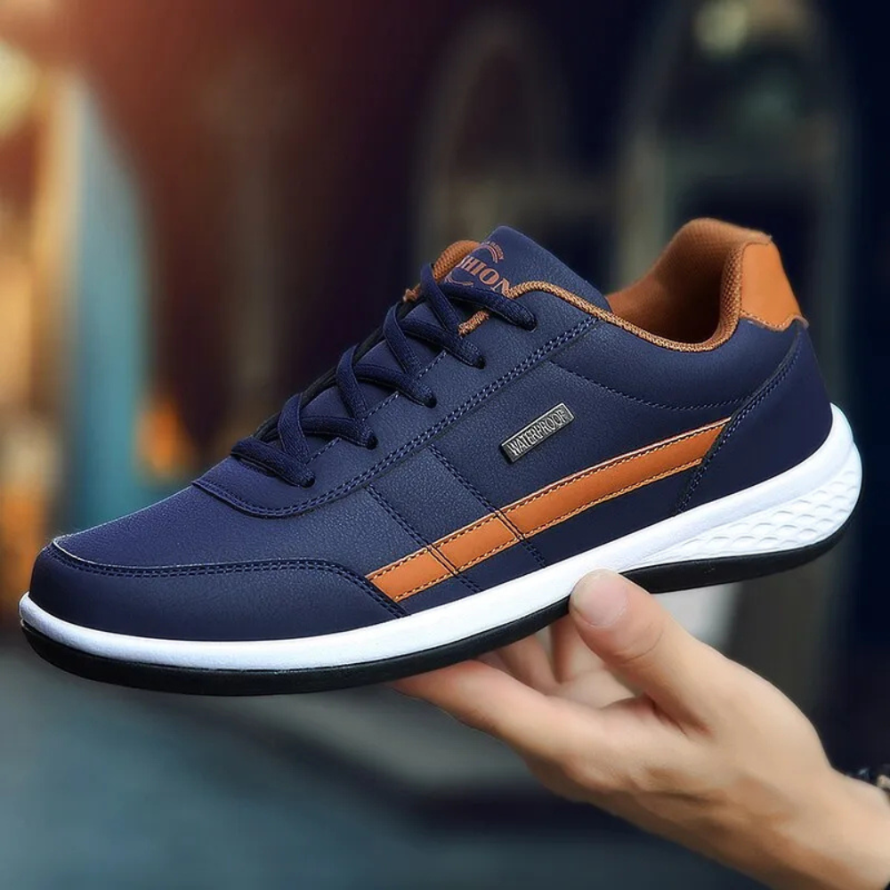 Ledersneaker für Herren, entworfen für Ausgewogenheit