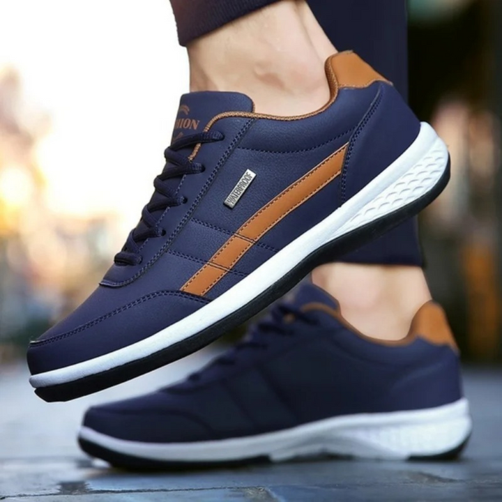 Ledersneaker für Herren, entworfen für Ausgewogenheit