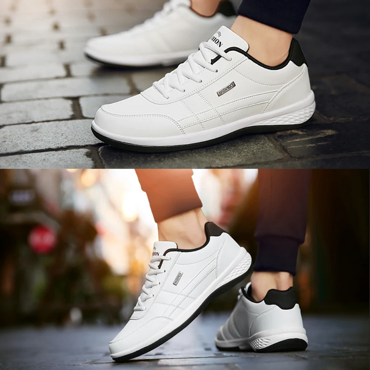 Ledersneaker für Herren, entworfen für Ausgewogenheit