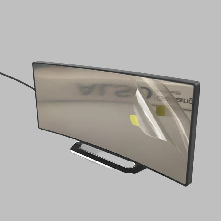 Geschwungener LED-Wecker