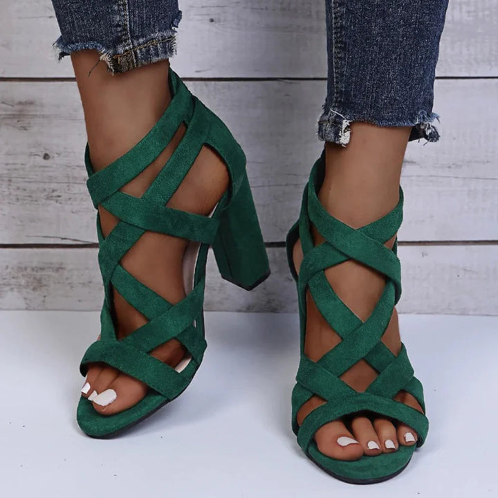 Damen Schuhe für Ausgewogenheit Wildleder-Absatzschuhe