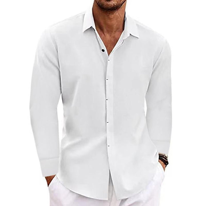 Herren Leinen Sommerhemd
