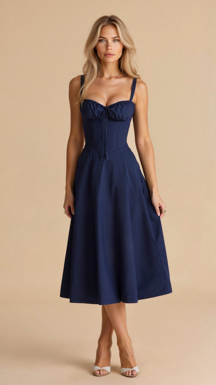 Tailliertes Damenkleid für verschiedene Anlässe