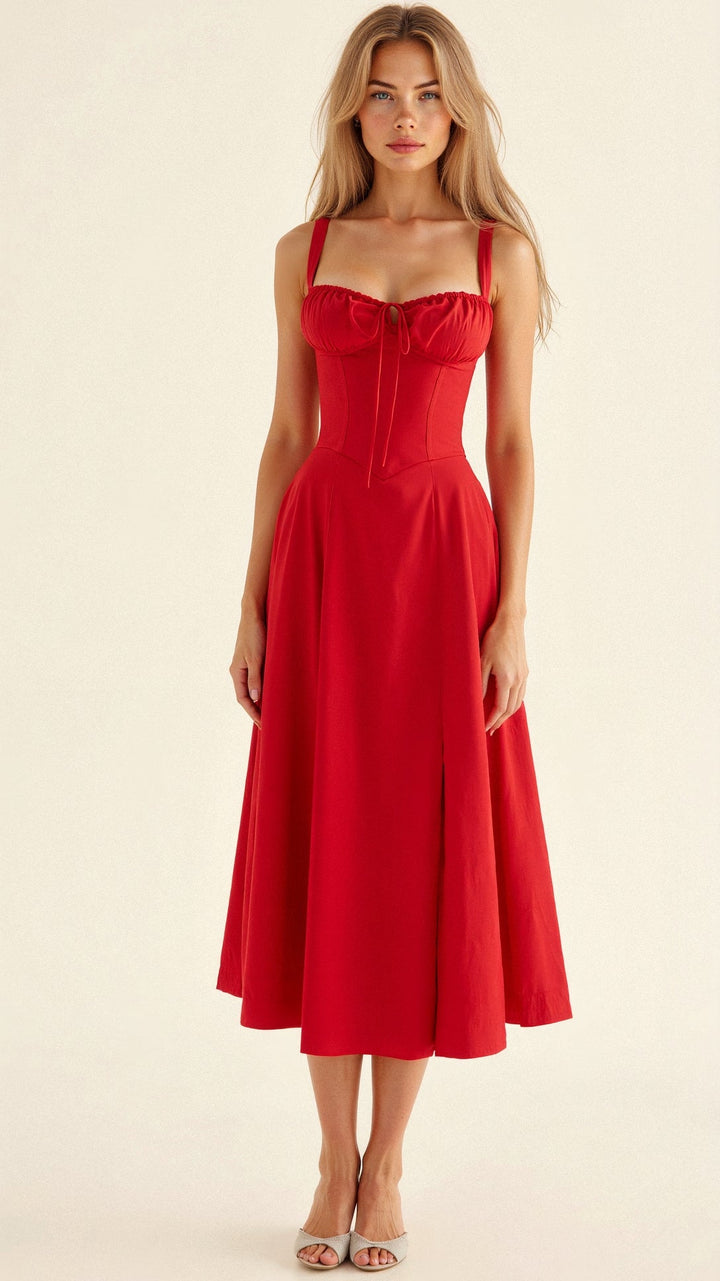 Tailliertes Damenkleid für verschiedene Anlässe