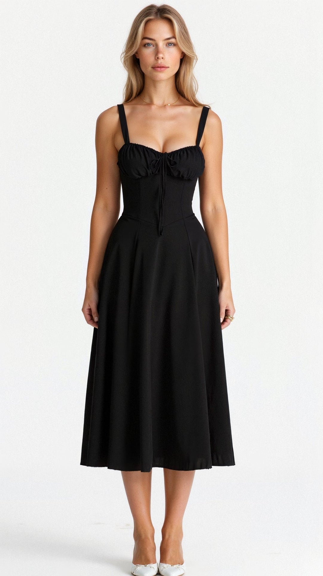 Tailliertes Damenkleid für verschiedene Anlässe