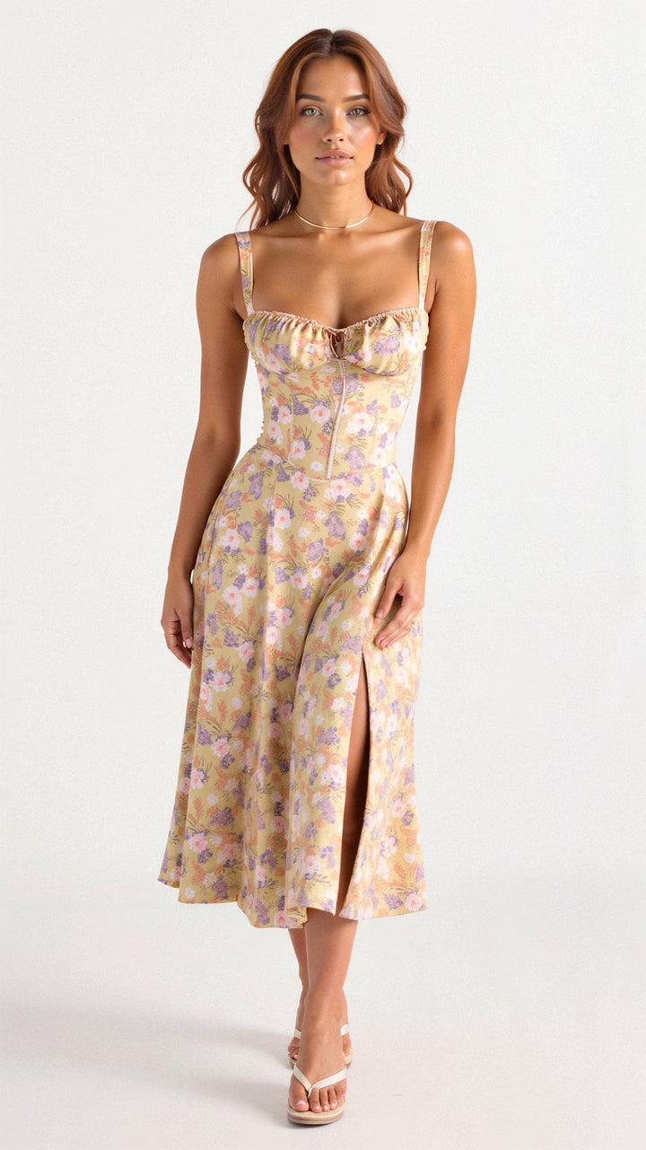 Tailliertes Damenkleid für verschiedene Anlässe